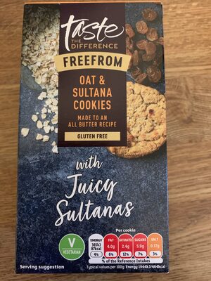 Oat & Sultana Cookies