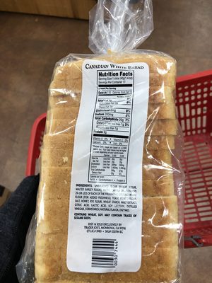 Canadian white bread