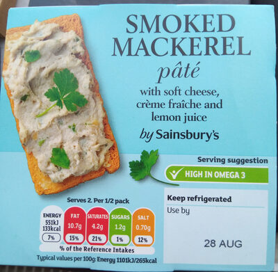 Smoked mackerel pate