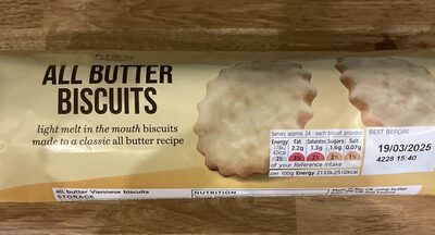 Biscuits Pur Beurre