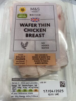 Wafer Thin Chicken Breast