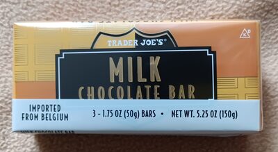 Milk chocolate bar