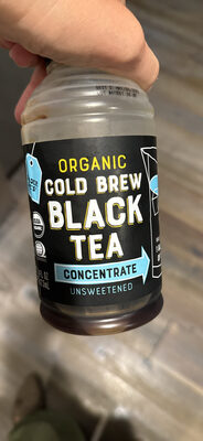 Organic Cold Brew Black Tea Concentrate Unsweetened