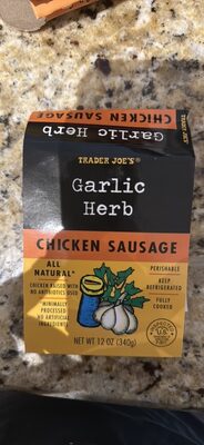 Garlic Herb Chicken Sausage