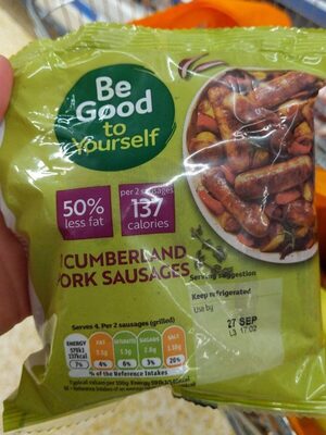 Cumberland pork sausage
