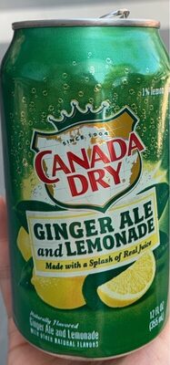 Ginger ale and lemonade