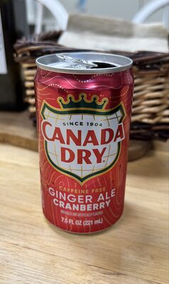 Ginger ale cranberry