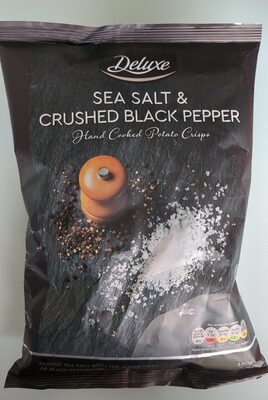 Sea salt & crushed black pepper