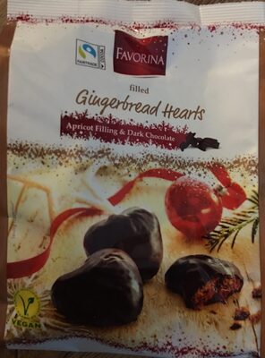 Gingerbread Hearts Dark Chocolate