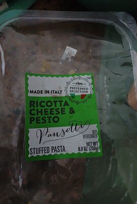Pansotti al pesto