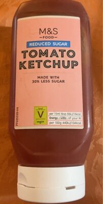 Reduced Sugar Tomato Ketchup