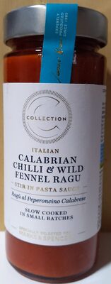 Calabrian chilli & wild fennel ragu stir-in pasta sauce