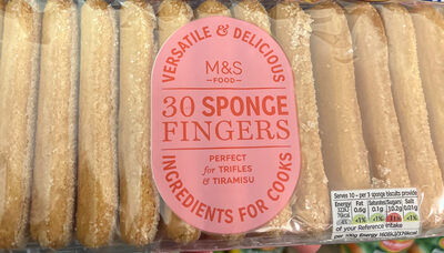 M&S 30 Sponge Fingers