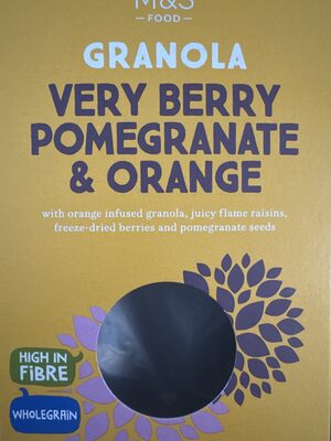 Granola Very Berry Pomegranate & Orange