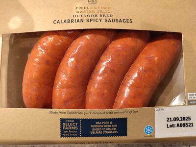Calabrian Spicy Sausages