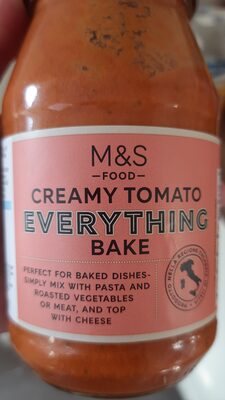 creamy tomato everything bake