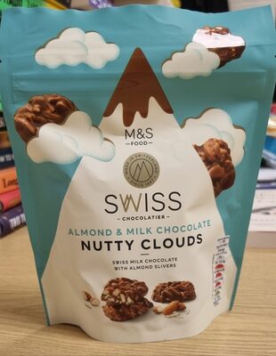 Swiss Almond And Milk Chocolate Nutty Clouds