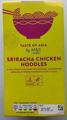 Sriracha Chicken Noodles