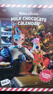 Wallace & Gromit Milk Chocolate Calendar