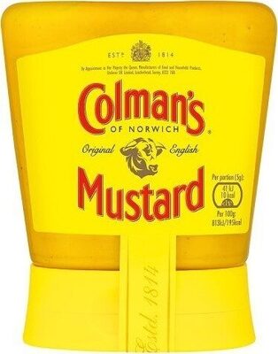 Original English Squeezy Mustard