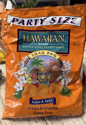 Kettle Style Potato Chips Luau BBQ