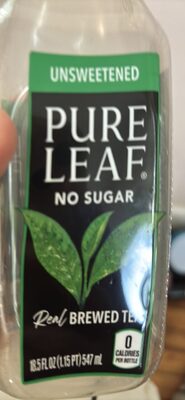 PURE LEAF Real Brewed Tea UNSWEETENED NO SUGAR
