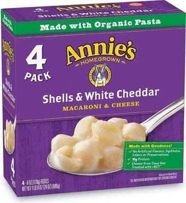 Shells and white cheddar macaroni and cheese