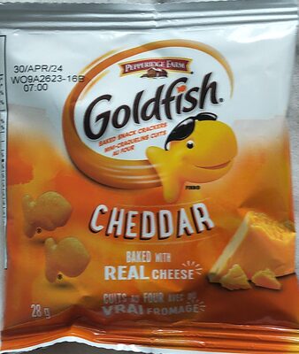 Goldfish Cheddar Baked Snack Cracker