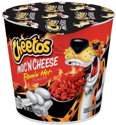 Cheetos Mac 'N Cheese Flamin' Hot Flavor