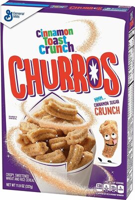 Churros cinnamon toast crunch breakfast cereal imp