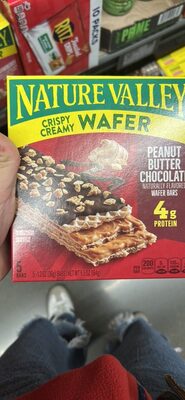 Peanut Butter Chocolate Wafer Bars