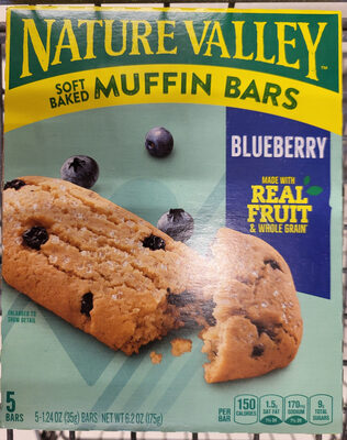 Nature Valley Soft Baked Muffin Bars Blueberry
