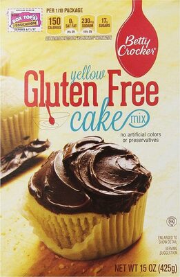 Yellow cake mix