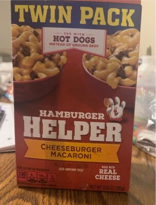 Hamburger Helper Cheeseburger Macaroni