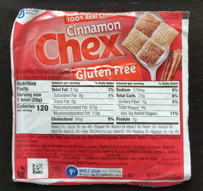 Cinnamon Chex Cereal