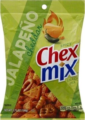 Mix jalapeno cheddar spicy snack mix