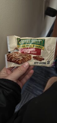 Oatmeal Squares Cinnamon Brown Sugar