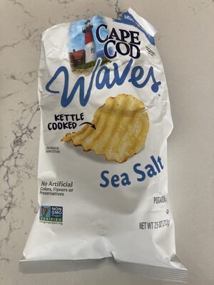Waves Potato Chips Sea Salt
