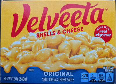 ORIGINAL SHELL PASTA & CHEESE SAUCE