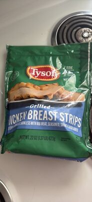 Grilled Chicken Breast Strips