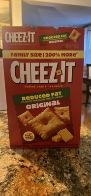Cheez-It Reduced Fat Original baked snack crackers
