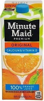 Original Low Pulp Orange Juice With Calcium & Vitamin D