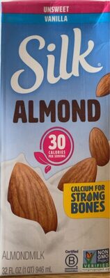 Unsweet Vanilla Almondmilk, Shelf Stable