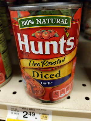 Fire Roasted Diced Tomatoes With Garlic