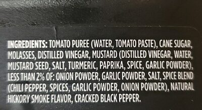 Hickory Cracked Pepper Barbeque Sauce