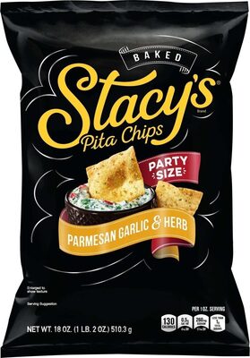 Parmesan Garlic & Herb Pita Chips