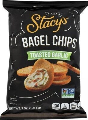 Toasted Garlic Bagel Chips