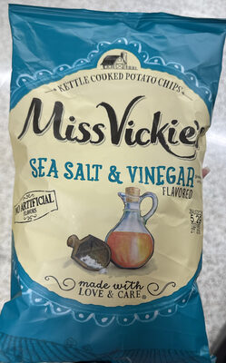 Sea Salt & Vinegar Flavor Kettle Cooked Potato Chips