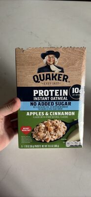 Protein Instant Oatmeal Apples & Cinnamon