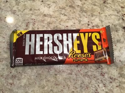 Milk Chocolate & Reese's Pieces Bar